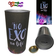 Celengan Edukasi - [READY STOCK] Celengan Kaleng Korean Kpop Karakter Unik Souvenir Kado Buka Tutup 