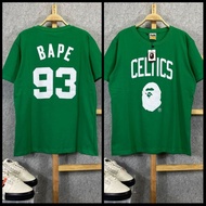 Bape SHARK T-SHIRT Short Sleeve BAPE T-SHIRT Men FULL TAG DISTRO Men T-SHIRT NBA LAKERS T-SHIRT A BA