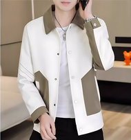 Áo khoác áo khoác nam phối màu chất dày dặn lên form chuẩn - H99