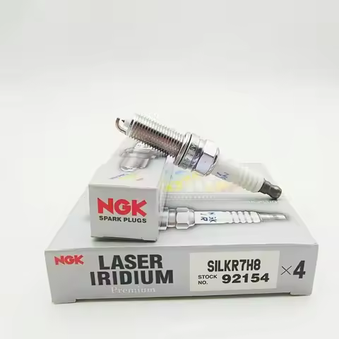 4PCS 1822A104 Original NGK SILKR7H8 92154 Spark Plug For Mitsubishi ECLIPSE CROSS 2018- 1.5T 4B40