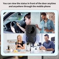 Video Doorbell Smart Wireless Camera with 2.4G WiFi 2-Way Audio PIR Motion Detection IR Night Vision