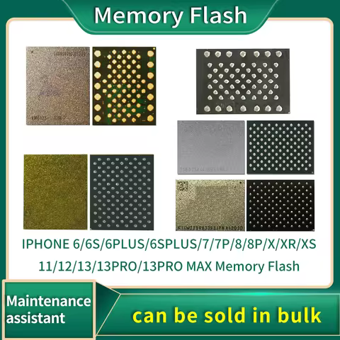32G 64G 128G 256GB 512G 1TB HDD NAND Memory Flash For iphone 5S 6 6P 6S 6SP 7 7P 8 8P X XS XSMax 11 
