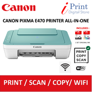 CANON PIXMA E470 WIFI AIO 3 IN 1 COLOR PRINTER