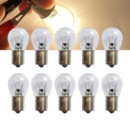 10pcs 1156 BA15S Car Bulbs Amber/Red/Warm White/Yellow/Blue P21W Halogen for Turn Tail Reverse Light