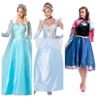 Halloween costume Halloween Adult Costume Frozen cosplay Masquerade Dress Elsa Anna Princess Dress