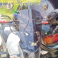 Custom Windshield Visor + Yamaha Byson Bracket Best Quality