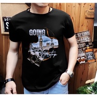 Yc collection - Men's casual t-shirt with London Going Image