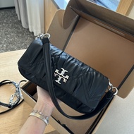 【With Box】Tory Burch New Classic Underarm Bag Women's Handbag Fashion Casual Shoulder Bag