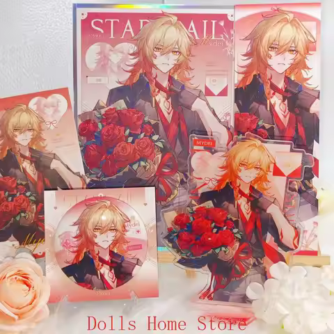 Game Honkai: Star Rail Phainon Anaxa Mydei Sunday Acrylic Stand Model Desk Badge laser ticket Colore