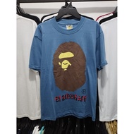 BAPE BLUESKY BIGLOGO TEE SECOND
