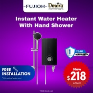 [FREE INSTALLATION] FUJIOH FZ-WH5033N (Black) Instant Water Heater With Hand Shower