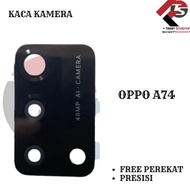 LENS ORIGINAL OPPO A74 CAMERA GLASS/