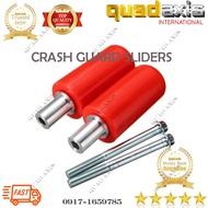 Motorcycle Sliders, Frame Sliders Crash Protectors (Red)
