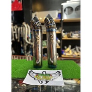 [READYSTOCK] New Edition Limited KIT RACING Titanium Exhaust Muffler🇹🇭 2.5Inch Inlet, 3Inch Outlet