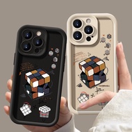 Fashion Creative Individual Rubik's Cube Soft Silicone Casing for IPhone 11 12 Pro Max 7 8 Plus X XR