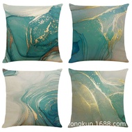 Abstract Art Cotton and Hemp Pillow Cover Sofa Cushion Offic