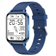 Others - Q18智慧手環1.75大螢幕血壓血氧睡眠健康監測計步手錶（藍色）
