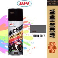 ANCHOR H210* H210 Honda Grey Kelabu Motorcycle Series Can Spray Paint Cat Spray Tin 100% Original Honda EX5 DREAM C70