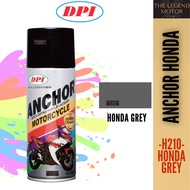 ANCHOR H210* H210 Honda Grey Kelabu Motorcycle Series Can Spray Paint Cat Spray Tin 100% Original Ho