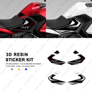 New NT 1100 Motorcycle Side Fuel Tank Sticker Non-slip 3D Epoxy Resin Protection Decal Kit For NT 11