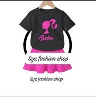 ONE SET BARBIE SENAM YOGA OLAHRAGAbaju buat dance Baju KPop anak kpop wanita rok dan crop top