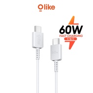 OLIKE 60W TYPE C TO TYPE C DATA CABLE D105CC - FAST CHARGER 60W - WARRANTY