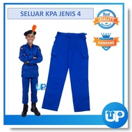 seluar slack lelaki seluar slack Seluar KPA Kadet Kaspa Biru Sekolah Kokurikulum K.P.A Jenis No.3 an