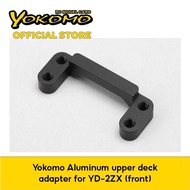 Yokomo Aluminum upper deck adapter for YD-2ZX (front) (Y2-003ZAFA)
