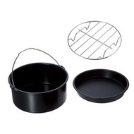Non-stick Grill Air Fryer Accessories Baking Basket Grill Cake Basket Pizza Tray Durable Air Fryer