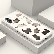 Color Changing Cat Phone Case For OnePlus 9 9R 9RT 8T 8 7 7T Pro 5G Liquid Silicone All Around Prote