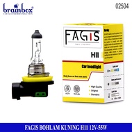 Fagis Yellow Bulb H11 12V 55W Fog Lamp Headlamp