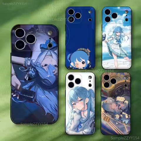 Hoshimachi Suisei Hololive Phone Case For iPhone 15,16,17,13,14,11,12,Pro,Max,Plus,E,Air,Mini Shockp