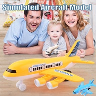 Simulate A380 Aircraft Model Children's Aviation Aircraft Simulation Plane Boy's Gift