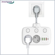 AMAZ Home Office Power Socket Strip Electrical Outlet Wall Outlets Converter Electrical Socket Universal Plug Power