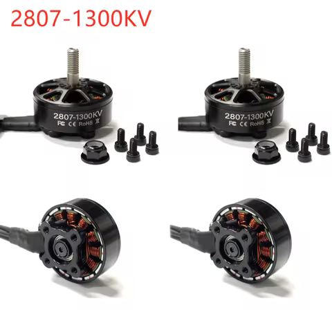 BLDC Motor 2807 1300KV 6S Compatible 7inch propeller Brushless Motor For RC FPV Racing Drone DIY Mac