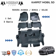 Toyota Avanza, Xenia, Veloz 5d Car Carpet