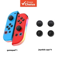 Joycon Gamepad For Nintendo Switch Oled Lite Joystick with RGB Wake-up, 6-Axis Motor Sensor, 6-Axis 