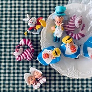 KITAN CLUB PUTITTO Disney Alice in Wonderland 愛麗絲夢遊仙境 系列 杯緣子 ❶愛麗絲 ❷妙妙貓 ❸時間兔 ❹瘋帽客 ❺牡蠣寶寶