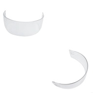 【Online】 F62E Straight Cut Hockey Helmet Clear Visor Vented Cut Anti Scratch Hockey Visor Inside Ant