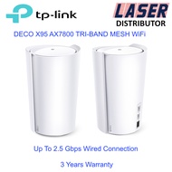 TP Link Deco X95 AX7800 Tri-Band Mesh WiFi 6 System