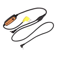 5V to 5.6V  USB Boost Fan Cable with Fan Control for Cooling Wear Daily Use
