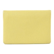 HERMES Chevre皮革Calvi Duo Card Holder卡片套Jaune Bourgeon