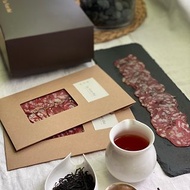 特製風乾熟成紅茶生火腿Salami 搭配日月潭紅茶包組