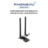 Mercusys MA30E AC1200 WiFi PCIe network Card + Bluetooth 5.0 -