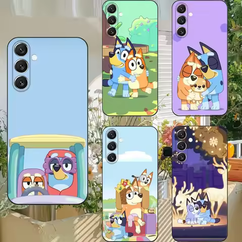 Cartoon B-Bingo-o DOG Phone Case For Samsung S25,S24,S21,S22,S23,S30,Ultra,S20,Plus,Fe,Lite,Note,10,