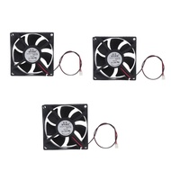 JN 80mm Sleeve Bearings for DC Brushless Cooling Fan 5V 12V 24V 80x80x25mm XH2 54 2
