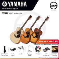 [LIMITED STOCKS/PRE-ORDER] Yamaha Acoustic Guitar FS800 Natural Tinted Sandburst Solid Spruce Top FS 800 FS-800 Absolute Piano The Music Works Store GA1 [BULKY]