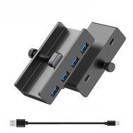 USB HUB Clamp USB3.2/3.0/2.0 5/10Gbps HUB Clip High Speed Multi Splitter Adapter for iMac Pro Mackbo