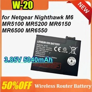 W-20 3.85V 5040mAh Replacement Battery for Netgear Nighthawk M6 MR5100 MR5200 MR6150 MR6500 MR6550 W