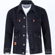 Popular Workwear Denim Jacket Men's Labor Insurance Workwear Welding Site Workwear Spring Autumn Win